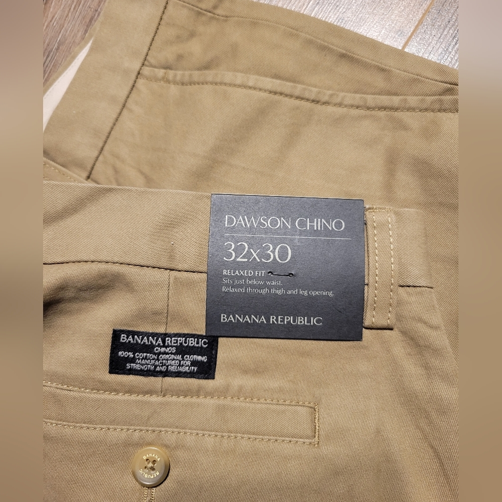 Banana Republic Dawson Chino 32x30 Relaxed Fit Pants